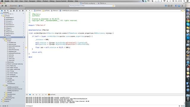 Изучаем Cocos2d. Создаем игру для iPad. Урок 4 смотреть онлайн