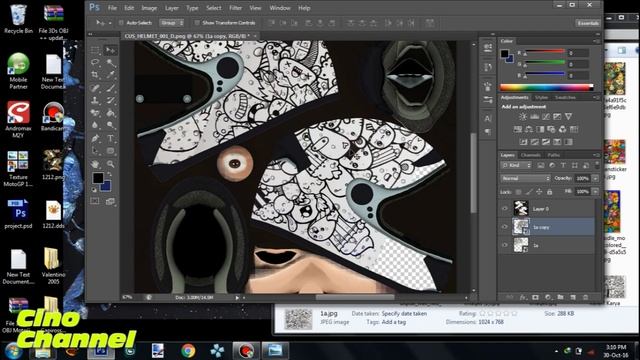 MOTOGP 15 PC - MOD CUSTOM HELMET [PART 1]
