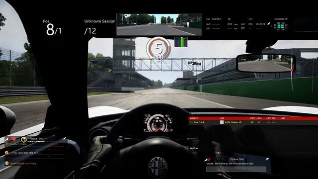 Assetto Corsa_RSR Livetiming_и брызги слюны!!! смотреть онлайн