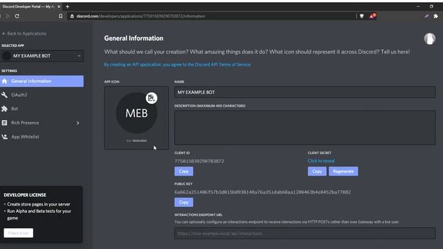 How To Get Your Discord Bot Token.