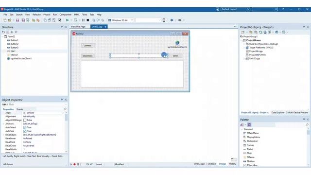 CBuilder WebSocket Client - sgcWebSockets смотреть онлайн