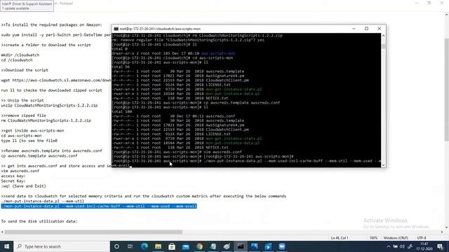 AWS Cloud Watch Custom Metrics - Step by Step Demo in Hindi смотреть онлайн