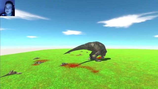 17 Велоцираптор Vs TRex  | Кто победит | Animal Revolt Battle Simulator