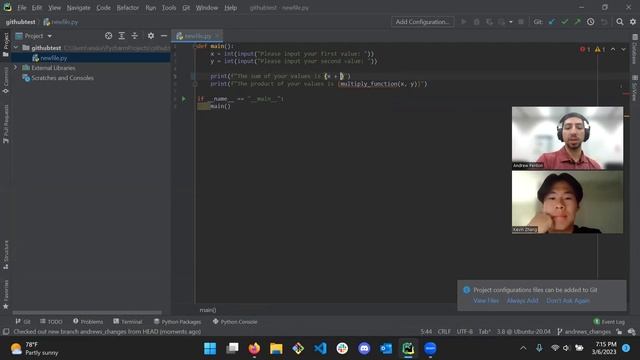 GitHub/PyCharm Overview смотреть онлайн