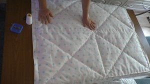 шьем детское одеяло