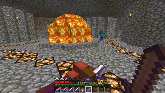 Minecraft : Custom map - Dungeons! смотреть онлайн