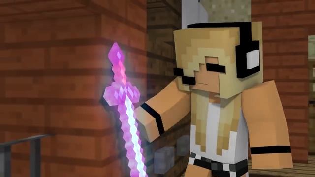 NEW Minecraft Song Hacker 6 - Psycho Girl VS Hacker! Minecraft Animations and Music Video Series смотреть онлайн