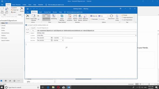 How to Create an Outlook Calendar Invite смотреть онлайн