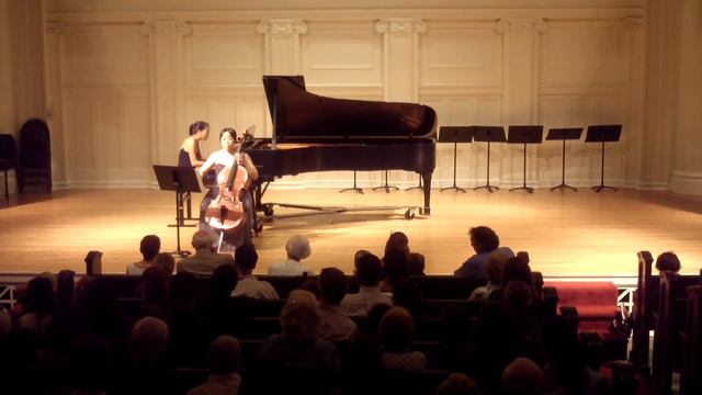 Barber - Cello Sonata op. 6 1st movement Allegro ma non troppo смотреть онлайн