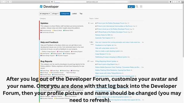 Developer Forum Roblox How to Change Your Profile Picture and Your Name смотреть онлайн