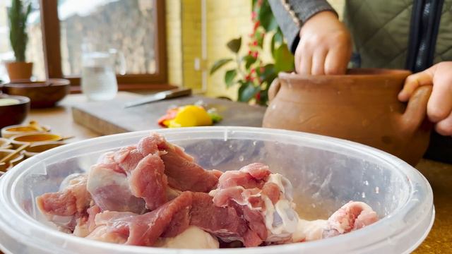 DELICIOUS DINNER FROM 12 KG WHOLE LAMB ON A SNOWY DAY! YOU MUST WRITE THIS RECIPE