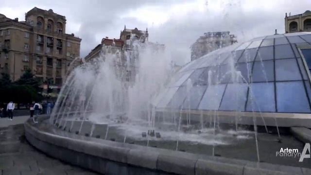 Фонтаны в центре Киева / День Киева 2021 год смотреть онлайн