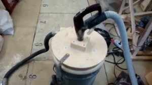 Циклон для сбора опилок и стружек