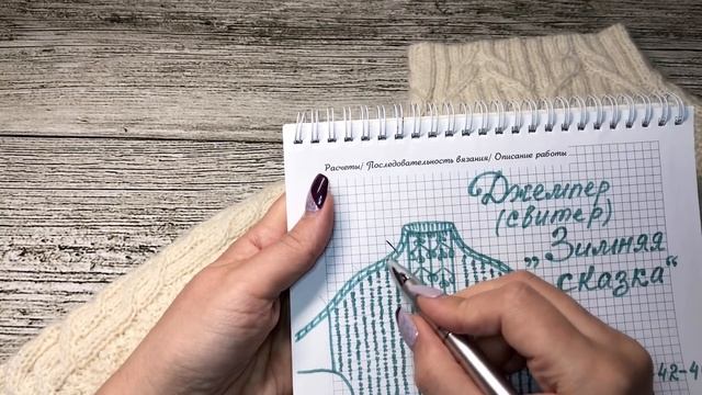 Джемпер «Зимняя сказка» 2ч. Модель кокон. СП #свяжемвместеволшебство, #джемперспицами, #коконспицам смотреть онлайн