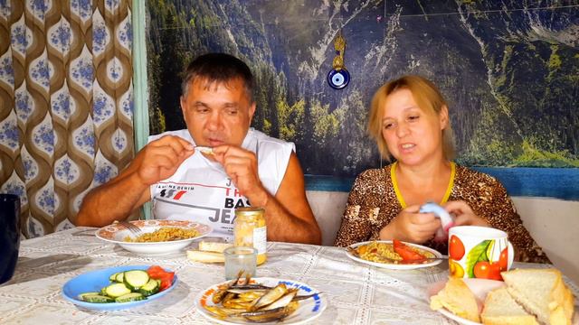 БУЛГУР С ОВОЩАМИ И КОПЧЁННОЙ РЫБКОЙ смотреть онлайн