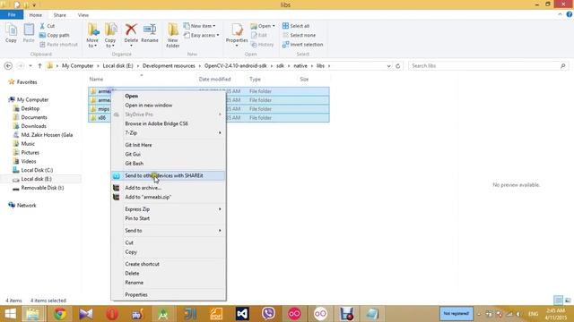 Static initialization of OpenCv for Android SDK in Android studio. смотреть онлайн