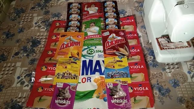 НЕ Глазастый пэчворк: #Фартук из упаковок смотреть онлайн