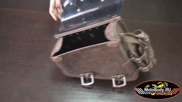 Кожаный кофр для мотоцикла смотреть онлайн