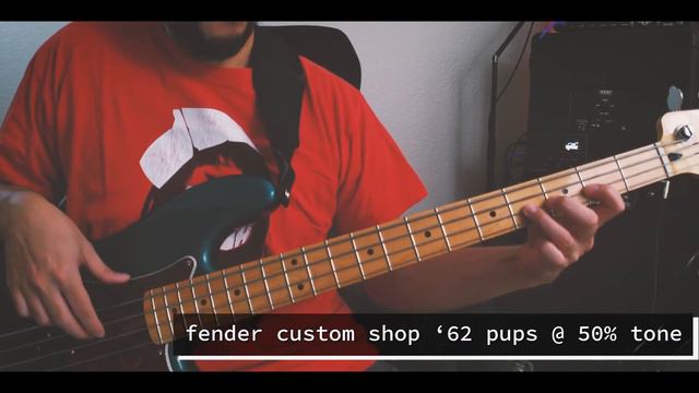 Fender Custom Shop '62 vs Player Precision Bass stock pickups [...What's Going On - Marvin Gaye] смотреть онлайн