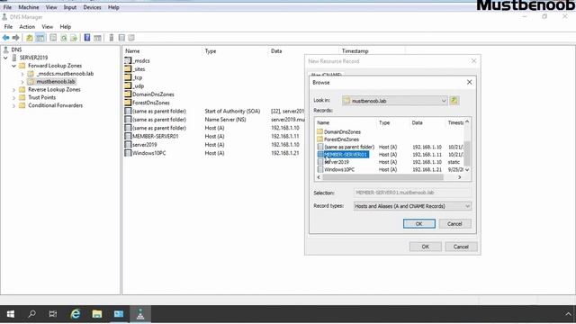 LAB GUIDE:40 Add CNAME Record in Windows DNS Server 2019 смотреть онлайн