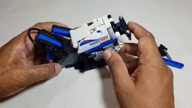 Decool 3802 Police Motorcycle build смотреть онлайн