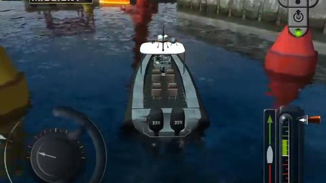 3D Boat Parking Simulator Game replay: 3508 points on Patrol Boat level 1! смотреть онлайн