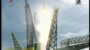 Анимация пуска РН «Союз-2»