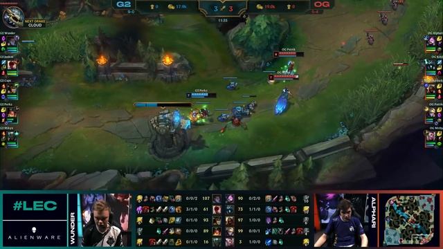 G2 eSports vs Origen | Week 5 Day 2 of S9 LEC Spring 2019 | G2 vs OG W5D2 смотреть онлайн