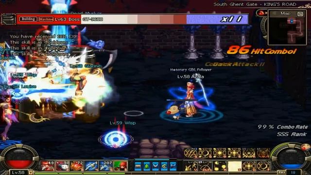DFO - South Ghent Gate Boss - Downed in 60 Seconds [King's Road] смотреть онлайн