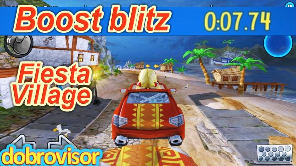 Beach Buggy Racing Boost Blitz 0:07:74 Fiesta Village | Racing Деревенский Праздник Мировой Рекорд
