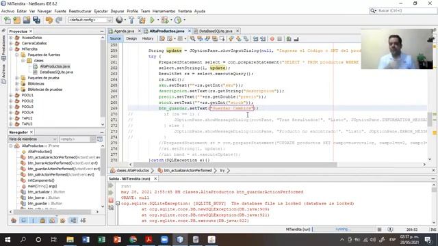 TAP - S13 - C02: Sentencia SELECT y UPDATE en Java + SQLite смотреть онлайн