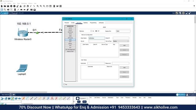 How to Setup WPA2 Enterprise Network using Cisco Wireless Router //AAA Auth + Radius Server Lab смотреть онлайн