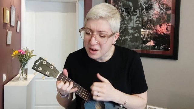 HIM - Right Here In My Arms (ukulele cover) смотреть онлайн
