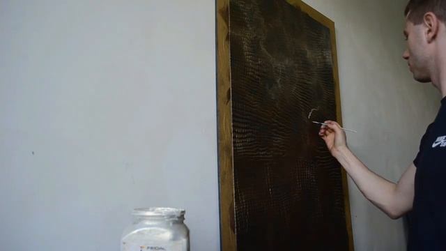 Декоративная штукатурка из Акриловой шпаклевки! Киев. Украина. CO.ME. DFA.Кожа змеи своим руками смотреть онлайн