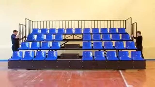 «MAGNIFICENT» professional sport service: трибуна телескопическая установка смотреть онлайн