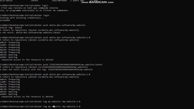 How to push Docker image into docker hub repository смотреть онлайн