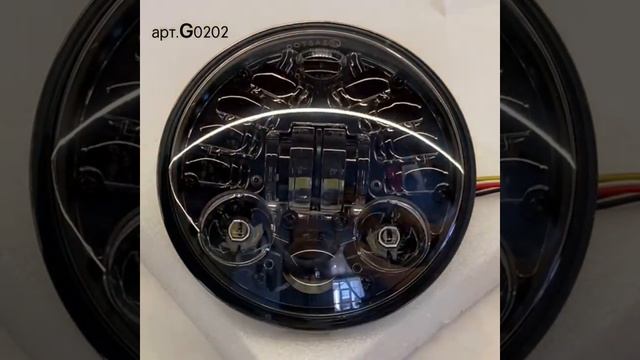 LED светодиодная фара 5,75" для BMW E34 ВАЗ 2106 Мопедов Мотоциклов Мототехники смотреть онлайн