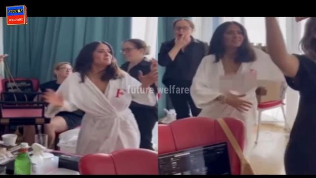 salma hayek dance instagram video / salma hayek dance in robe /salma hayek dance scene смотреть онлайн