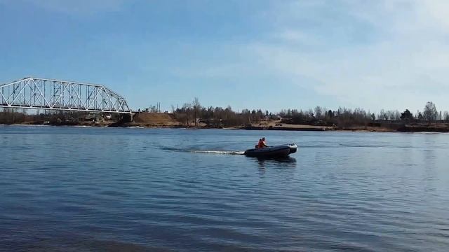 Первый выход на воду ProfMarine 370 AIR смотреть онлайн