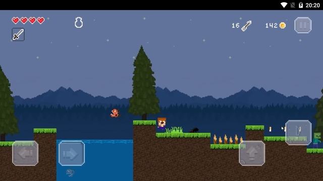 Minecraft 2D! Нубик готовит отвар! Adventure Of Noob 2D Games