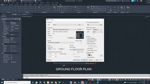 Convert AutoCAD to PDF | AutoCAD 2020 | Civil, Mech ,Arch смотреть онлайн