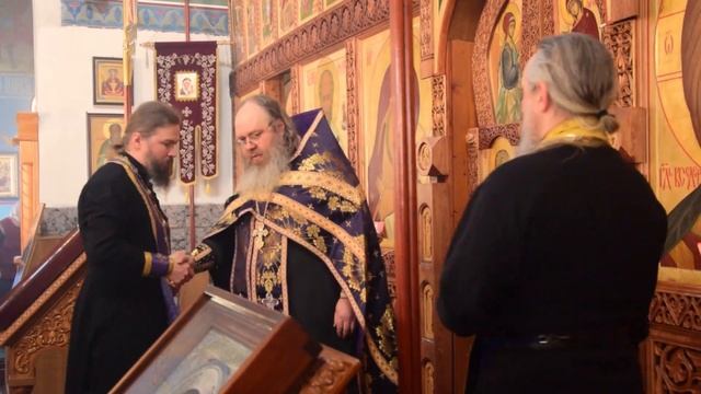 Чин прощения в Прощенное воскресение. Благословение на Великий пост. смотреть онлайн
