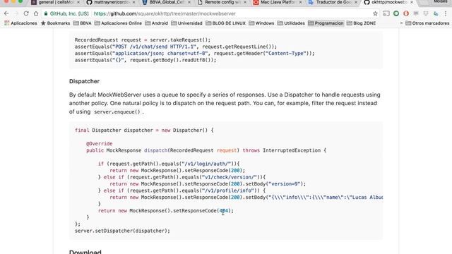 MockWebServer con Android y OkHttp смотреть онлайн
