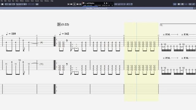 Dying Wish - Severing The Senses (Guitar Tab)