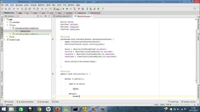 36. Uso Web Service de Google Maps 1. (Programación Android Studio tutorial español) смотреть онлайн