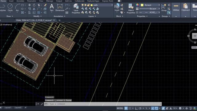 Drawing Site Development Plan using Autocad смотреть онлайн