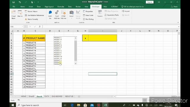 LIST BOX in Excel 2019 смотреть онлайн