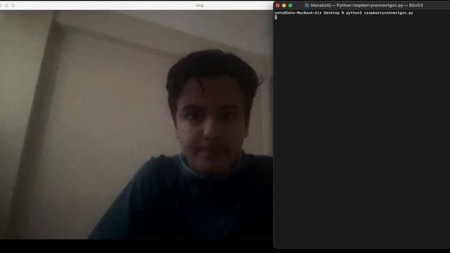 Raspberry ssh login with winking at camera | Raspberry pi Python смотреть онлайн