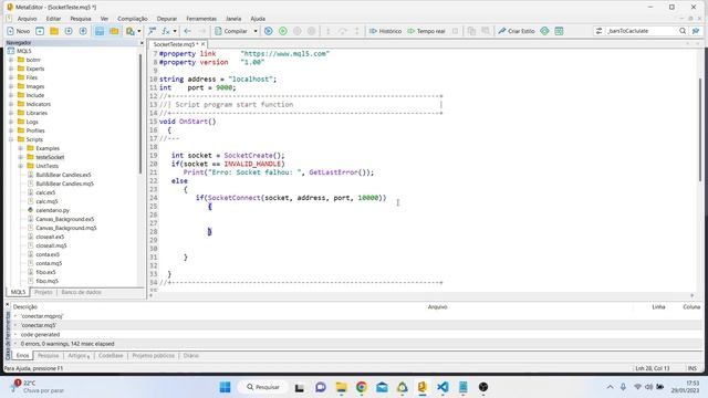 Sockets, comunicando MQL5 com Python - parte 2 - Usando ChatGPT para conectar python com MT5! смотреть онлайн