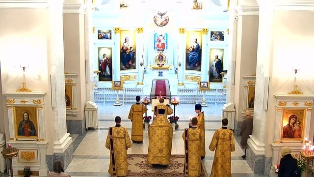 04.11.2023 18-00 Прямая трансляция в Храме Рождества Христова на Песках, Санкт-Петербург. смотреть онлайн